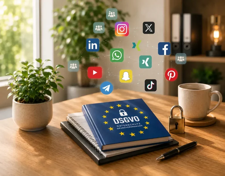 Datenschutzerklärung - Social-Media